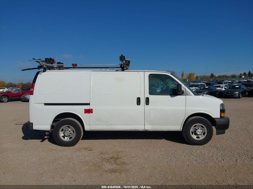 2018 Chevrolet Express 2500 Work Van VIN: 1GCWGAFP0J1335951 Lot: 43549306