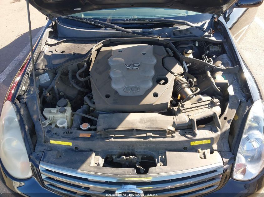 2006 Infiniti G35 VIN: JNKCV51E46M516822 Lot: 43549374