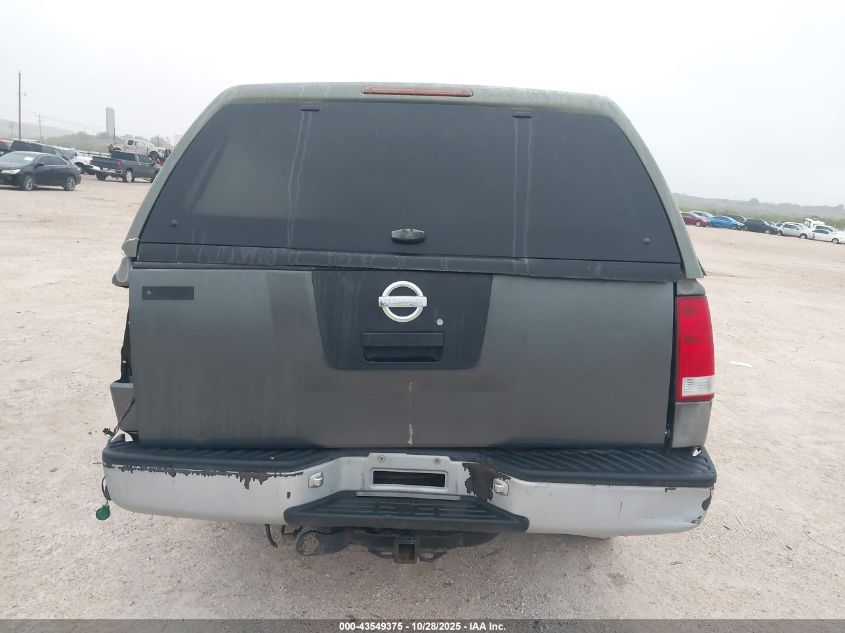 2004 Nissan Titan Xe VIN: 1N6AA06A94N550045 Lot: 43549375