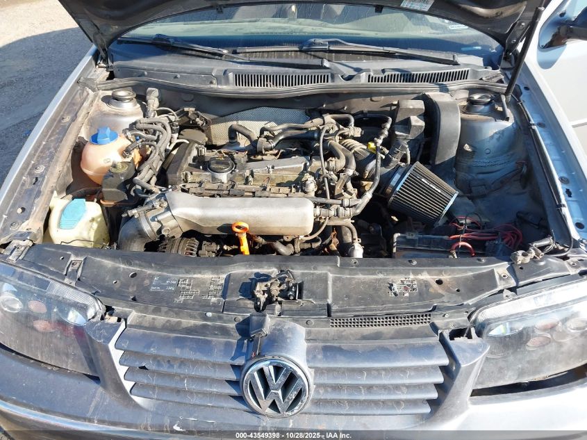 2004 Volkswagen Jetta Gli 1.8T/Gls 1.8T VIN: 3VWSE69M14M143915 Lot: 43549398