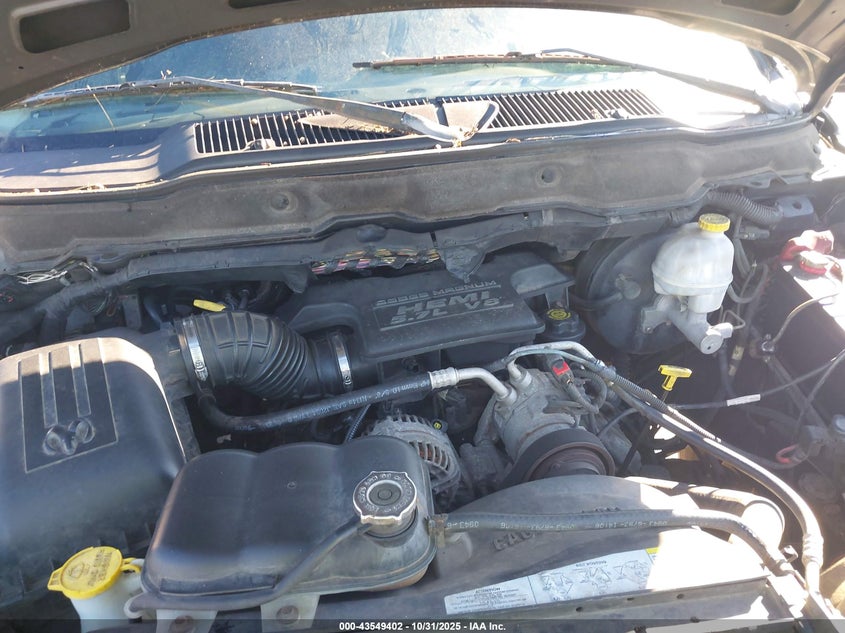 2003 Dodge Ram 1500 Slt/Laramie/St VIN: 1D7HA18D13S311884 Lot: 43549402