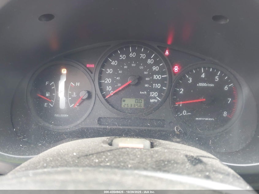 JF1GG67525H811117 2005 SUBARU IMPREZA photo no. 7
