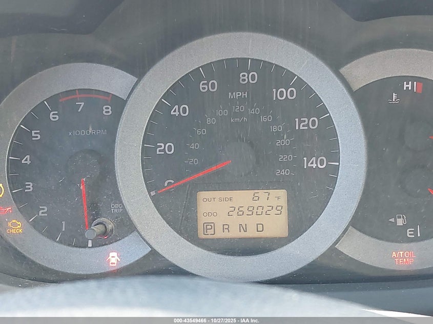 2007 Toyota Rav4 Base V6 VIN: JTMBK33V975019767 Lot: 43549466