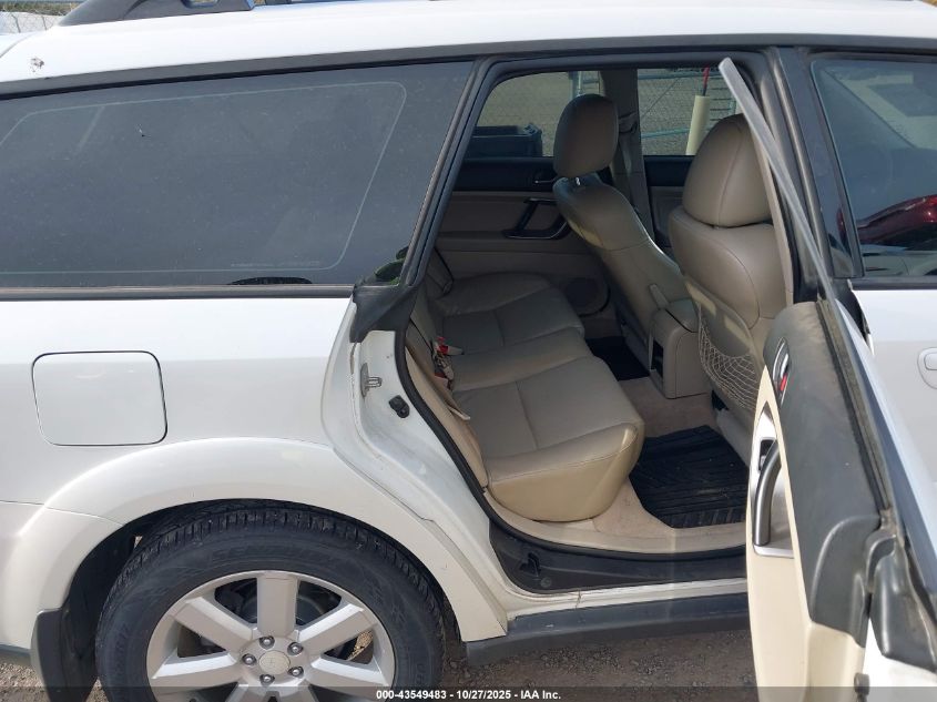 2008 Subaru Outback 2.5I Limited/2.5I Limited L.l. Bean Edition VIN: 4S4BP62C287306565 Lot: 43549483