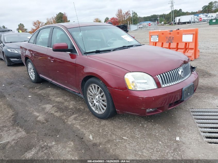 2007 Mercury Montego Premier