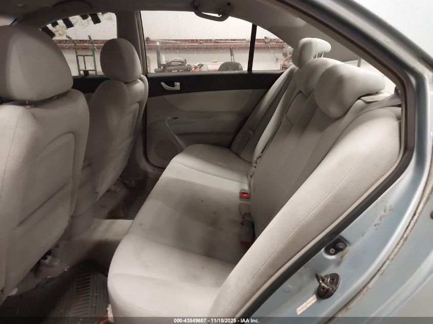 2008 Hyundai Sonata Gls VIN: 5NPET46CX8H348148 Lot: 43549607