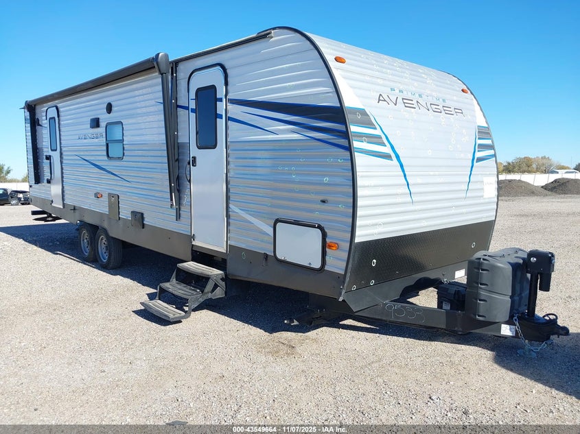 2021 FOREST RIVER PRIME TIME AVENGER TRAVEL TRAILER  (VIN: 5ZT2AVTB9MB929533)