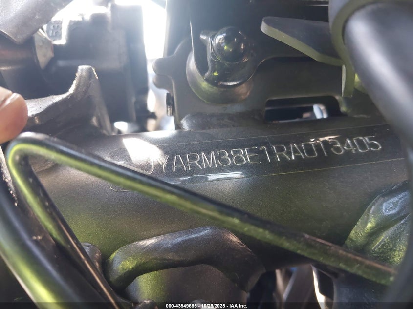 2024 Yamaha Yzfr7 VIN: JYARM38E1RA013405 Lot: 43549685
