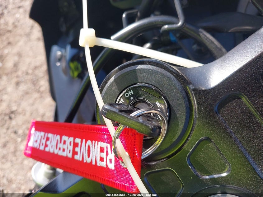 2024 Yamaha Yzfr7 VIN: JYARM38E1RA013405 Lot: 43549685