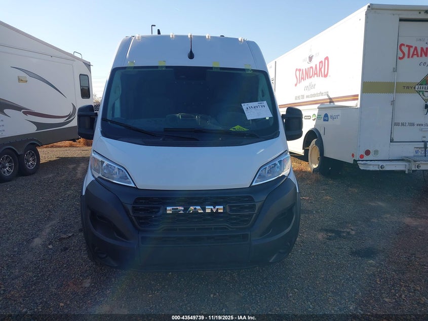 2023 Ram Promaster 3500 Cargo Van High Roof 159 Wb Ext VIN: 3C6MRVJG0PE507795 Lot: 43549739