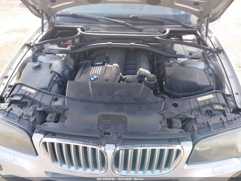2008 BMW X3 3.0Si VIN: WBXPC93488WJ07074 Lot: 43549763