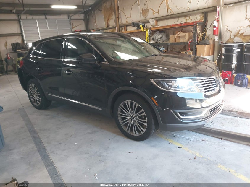 2016 LINCOLN MKX RESERVE - 2LMTJ6LR0GBL87732