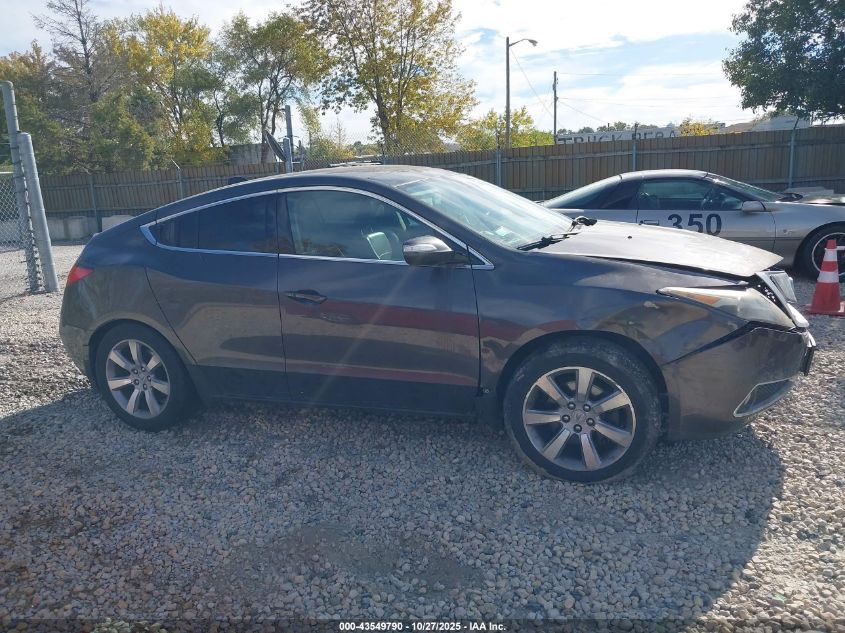 2010 Acura Zdx VIN: 2HNYB1H48AH503602 Lot: 43549790