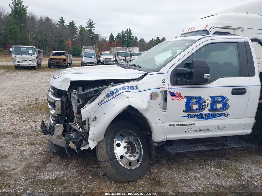 2021 Ford F-550 Chassis Xlt VIN: 1FDUF5HT2MEE11058 Lot: 43549864