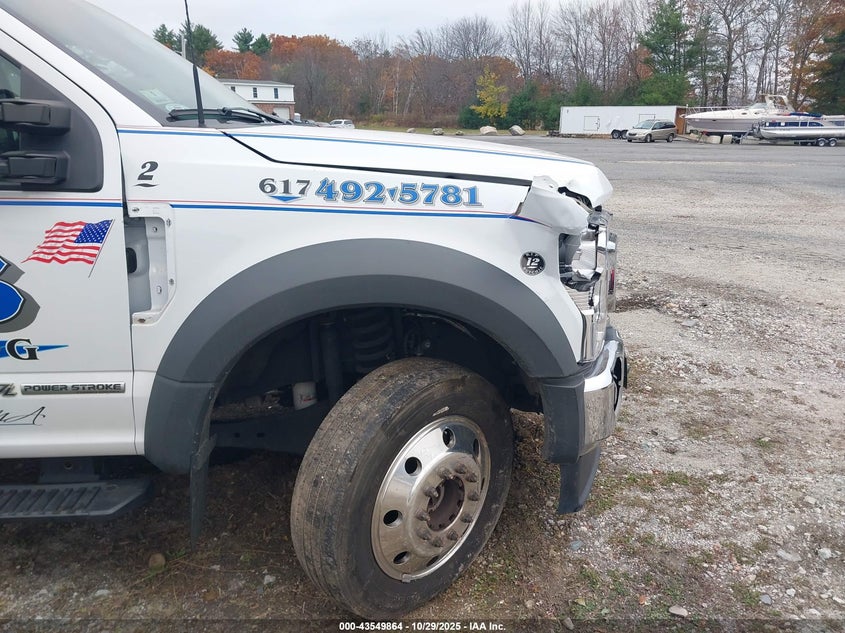 2021 Ford F-550 Chassis Xlt VIN: 1FDUF5HT2MEE11058 Lot: 43549864