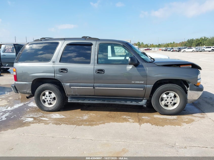 2001 Chevrolet Tahoe Ls VIN: 1GNEC13T91R217060 Lot: 43549897
