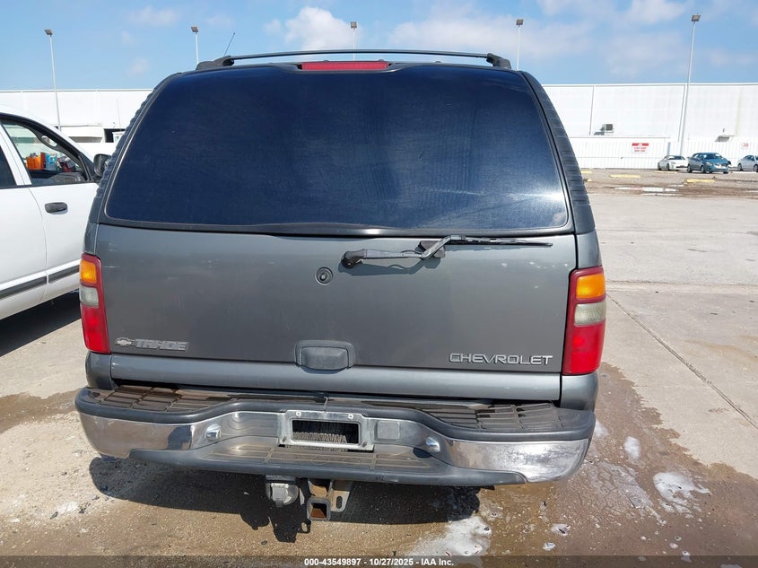 2001 Chevrolet Tahoe Ls VIN: 1GNEC13T91R217060 Lot: 43549897