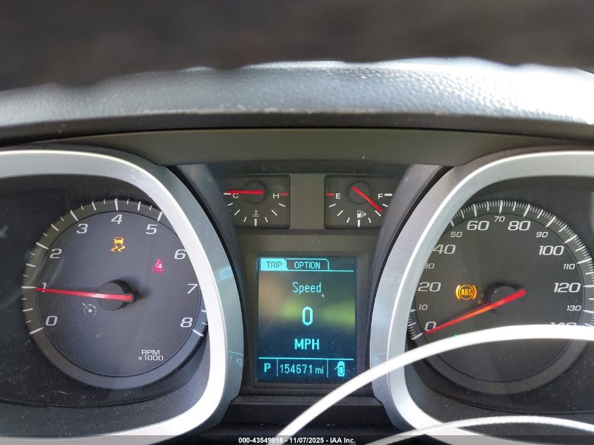 2014 Chevrolet Equinox 1Lt VIN: 2GNALBEK9E6262820 Lot: 43549916