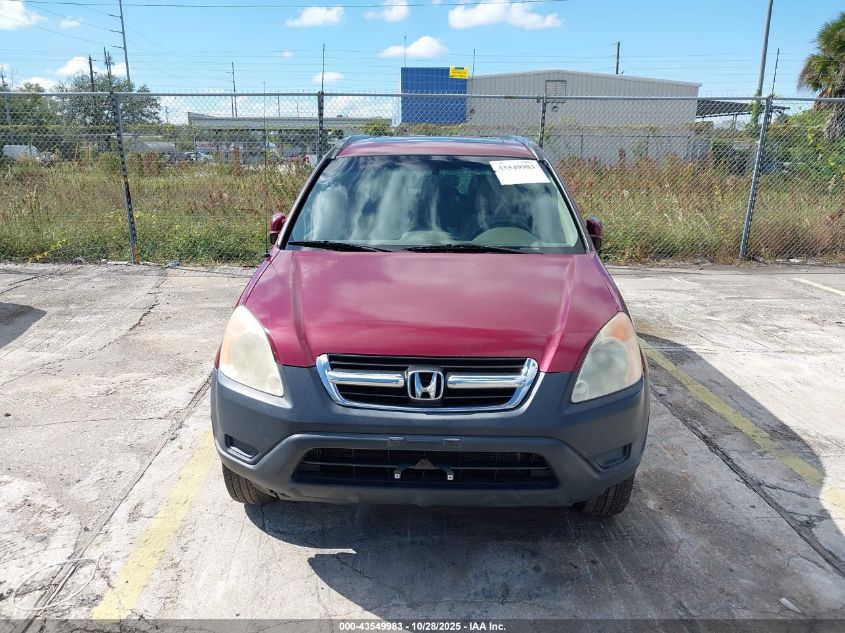 2004 Honda Cr-V Ex VIN: SHSRD78834U255577 Lot: 43549983