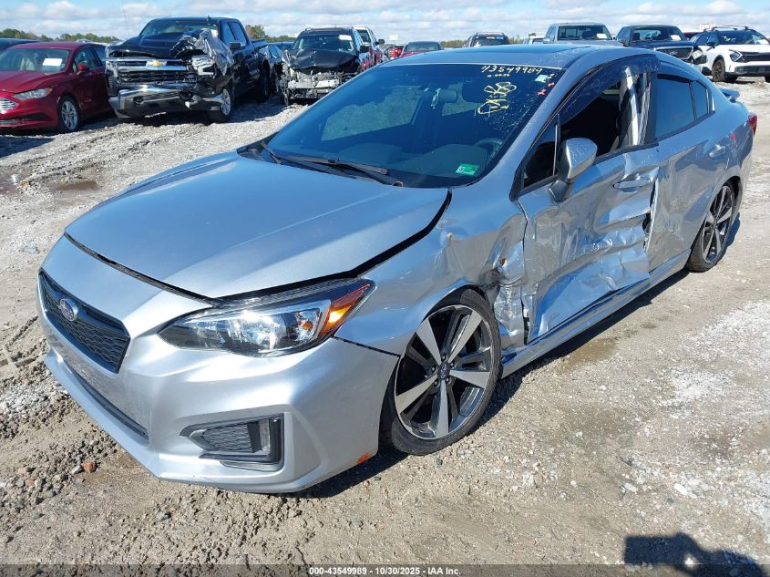 2019 Subaru Impreza 2.0I Sport VIN: 4S3GKAM67K3618558 Lot: 43549989