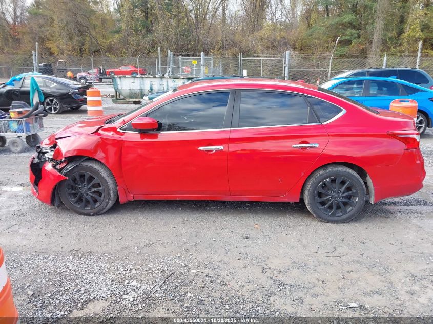 2018 Nissan Sentra Sv VIN: 3N1AB7AP8JY238692 Lot: 43550024