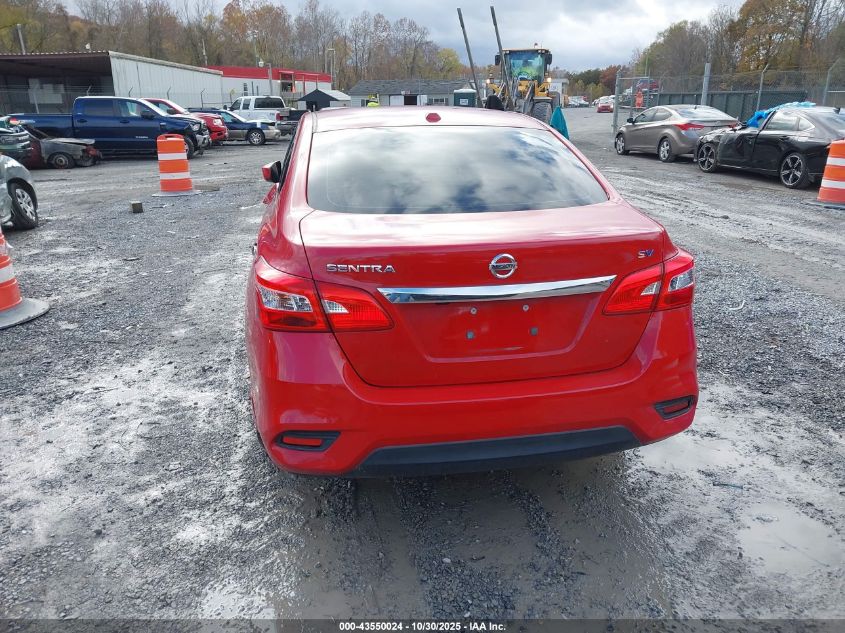 2018 Nissan Sentra Sv VIN: 3N1AB7AP8JY238692 Lot: 43550024