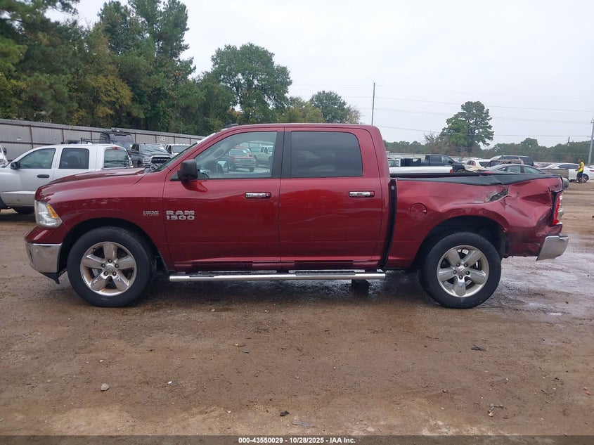 2016 Ram 1500 Slt VIN: 3C6RR6LT8GG363942 Lot: 43550029