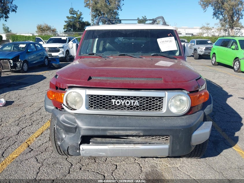 2008 Toyota Fj Cruiser VIN: JTEBU11F98K025061 Lot: 43550107
