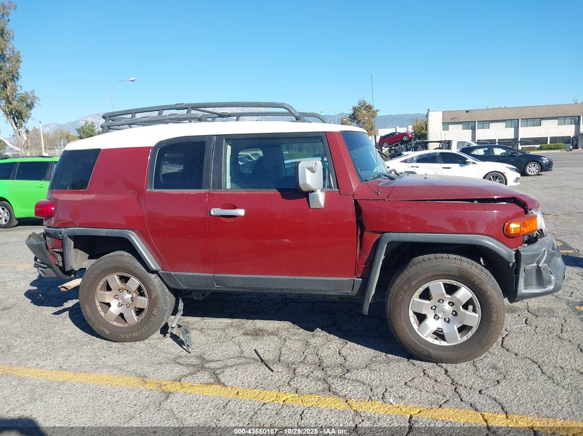 2008 Toyota Fj Cruiser VIN: JTEBU11F98K025061 Lot: 43550107