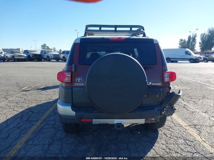 2008 Toyota Fj Cruiser VIN: JTEBU11F98K025061 Lot: 43550107