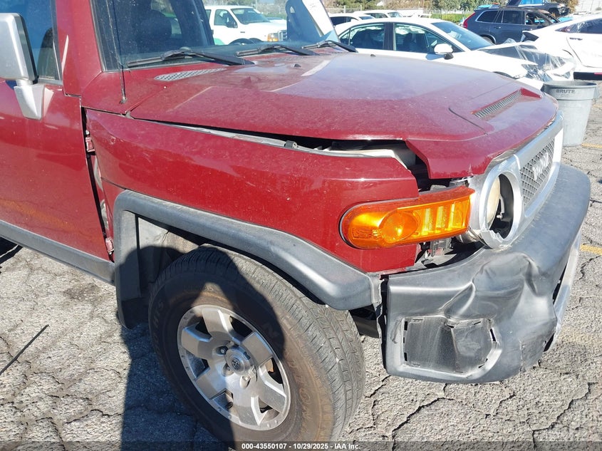 2008 Toyota Fj Cruiser VIN: JTEBU11F98K025061 Lot: 43550107