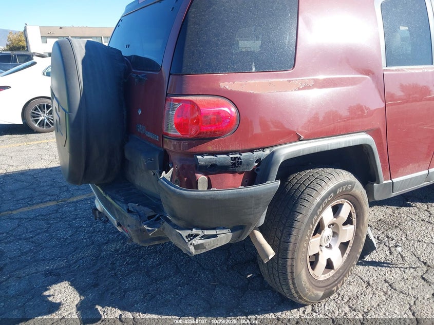 2008 Toyota Fj Cruiser VIN: JTEBU11F98K025061 Lot: 43550107