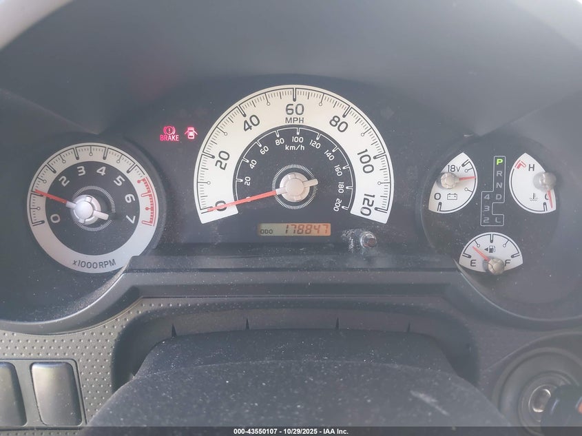 2008 Toyota Fj Cruiser VIN: JTEBU11F98K025061 Lot: 43550107