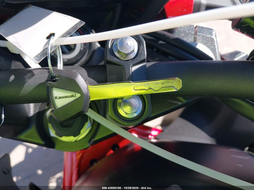 2025 Kawasaki Er500 VIN: ML5ERGF12SDA58821 Lot: 43550108