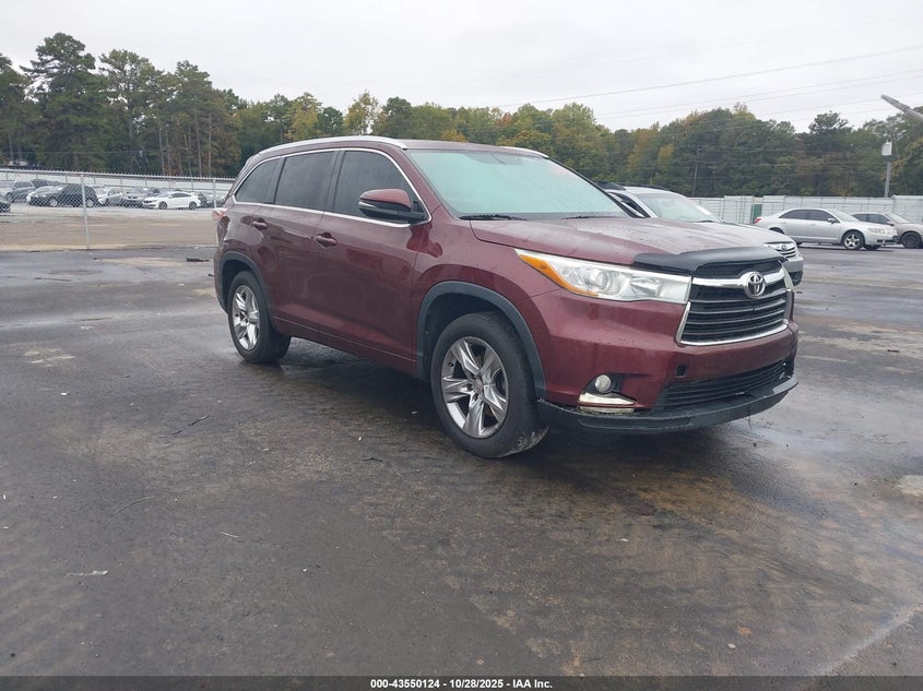 TOYOTA HIGHLANDER LIMITED V6