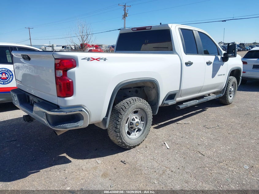 1GC5YLE70NF286460 2022 CHEVROLET SILVERADO photo no. 4
