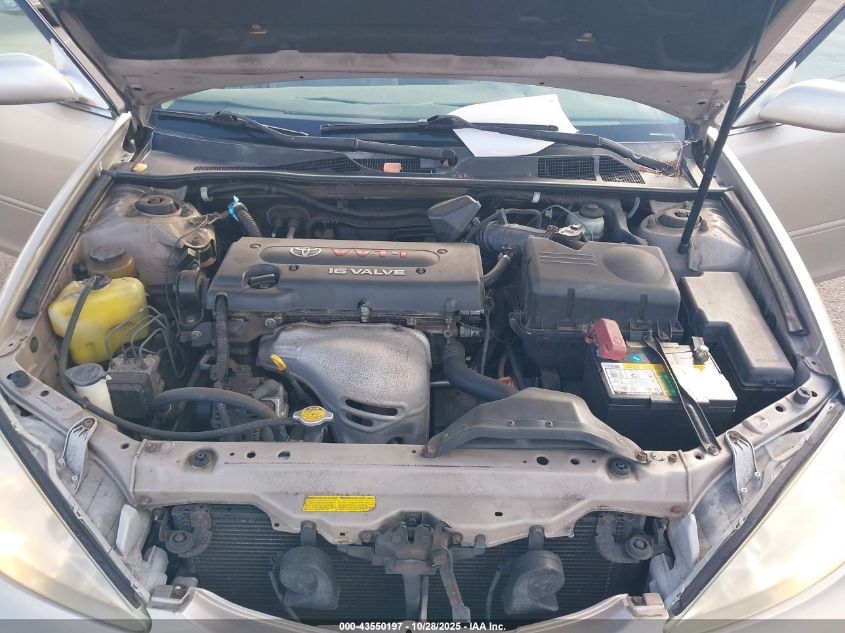 2002 Toyota Camry Le/Se/Xle VIN: JTDBE32K020036364 Lot: 43550197