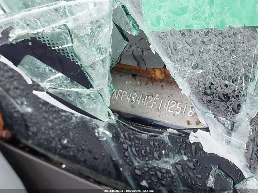 2002 Ford Mustang VIN: 1FAFP40442F142518 Lot: 43550203