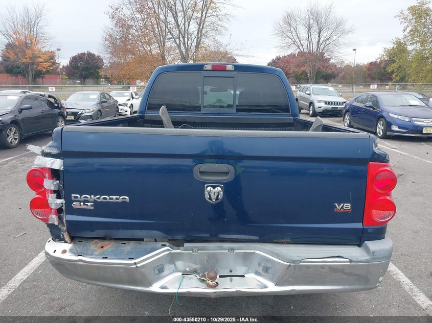 2005 Dodge Dakota Slt VIN: 1D7HW48N75S228121 Lot: 43550210