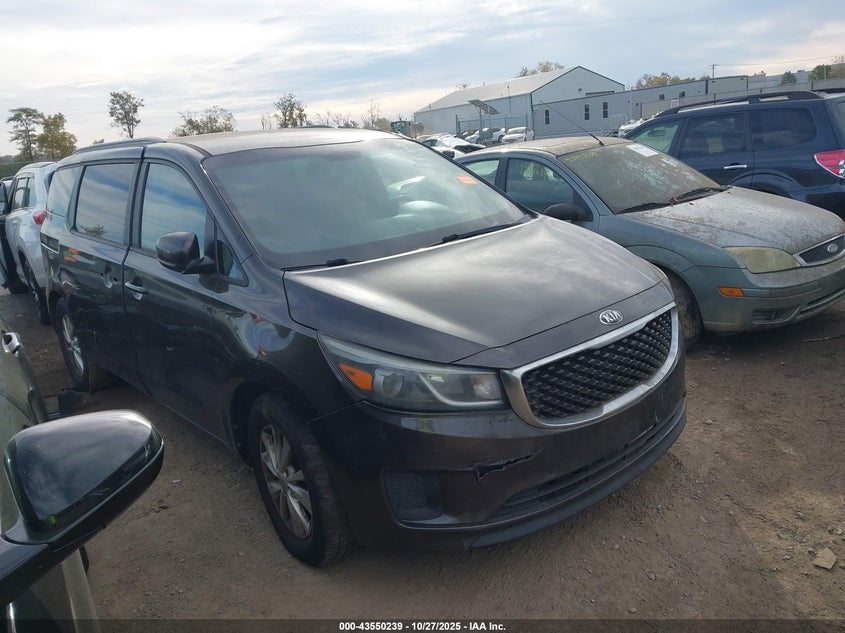 2015 KIA SEDONA LX - KNDMB5C10F6050450