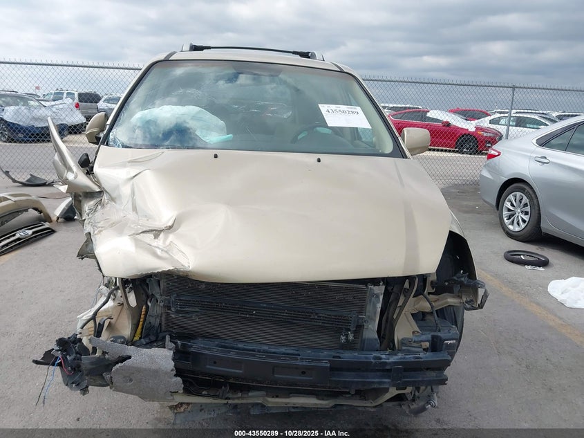 2007 Kia Sedona VIN: KNDMB133X76141799 Lot: 43550289