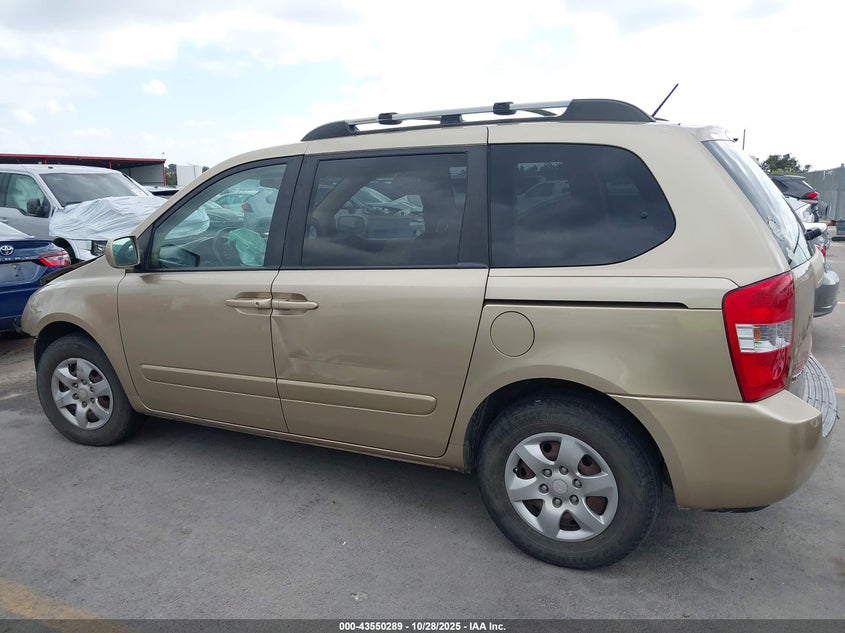 2007 Kia Sedona VIN: KNDMB133X76141799 Lot: 43550289