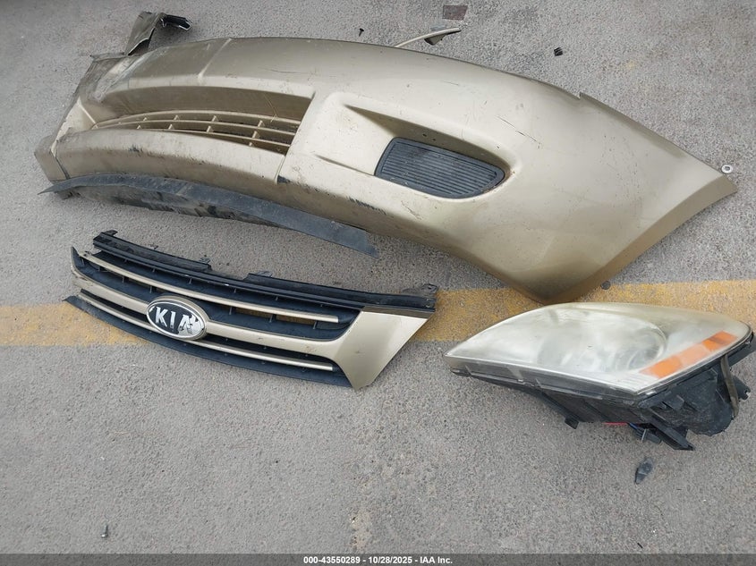 2007 Kia Sedona VIN: KNDMB133X76141799 Lot: 43550289