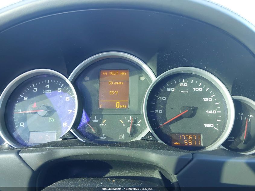 2004 Porsche Cayenne S VIN: WP1AB29P54LA73295 Lot: 43550291