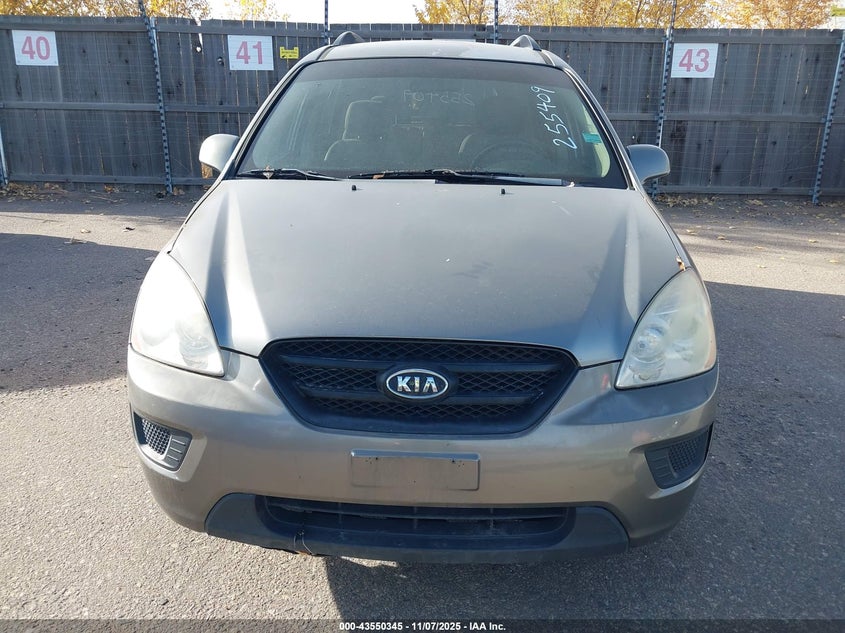2009 Kia Rondo Lx VIN: KNAFG528397255409 Lot: 43550345