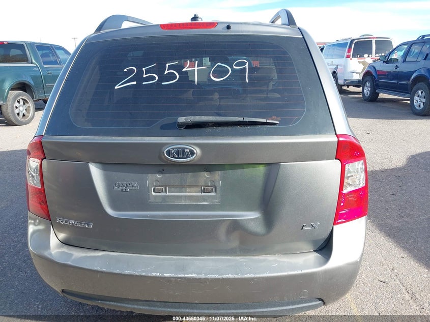 2009 Kia Rondo Lx VIN: KNAFG528397255409 Lot: 43550345