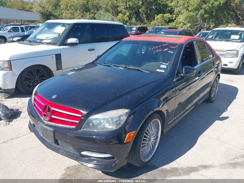 2011 Mercedes-Benz C 300 Sport VIN: WDDGF5EB0BR161537 Lot: 43550361