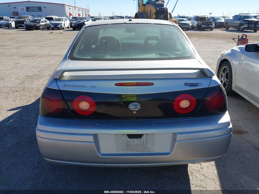 2005 Chevrolet Impala Ls VIN: 2G1WH52K659310402 Lot: 43550382