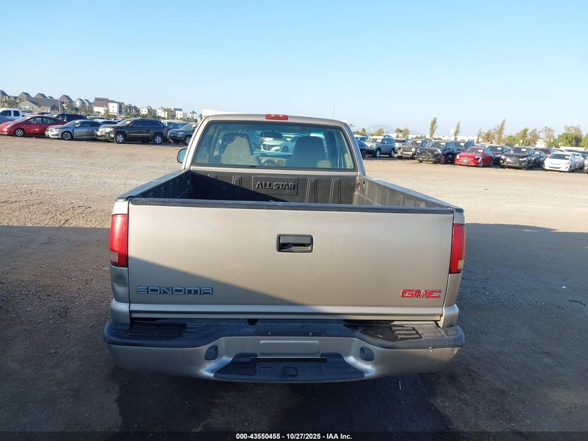 2002 GMC Sonoma Sl VIN: 1GTCS195928218812 Lot: 43550455