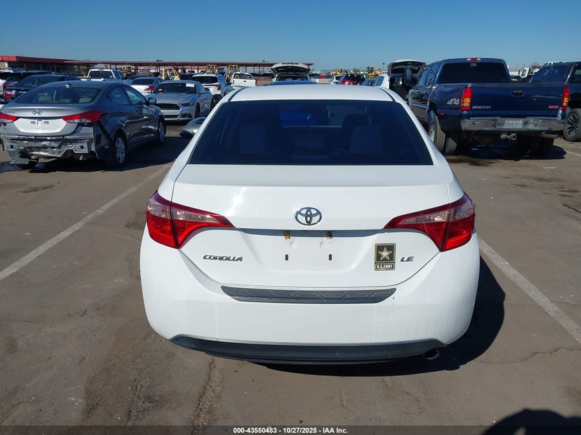 2017 TOYOTA COROLLA LE 2T1BURHE3HC807647